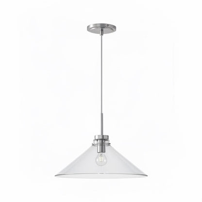 Aurenza Modern Farmhouse Pendant Light - Adjustable Shade for Warm Ambiance