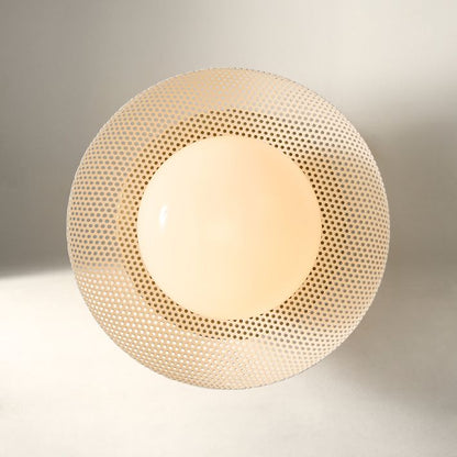 Elorina Sconce Wall Light - Textured Metal or Glass Shade
