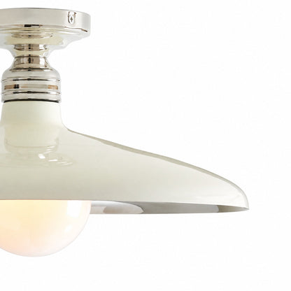 Forvara Farmhouse Deckenleuchte aus Metall – Deckenlampe in Schwarz oder Weiß