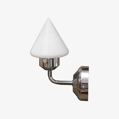 Metal And Glass Wall Sconce
