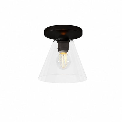 Conica Cone Flush Mount – Glas-Deckenleuchte für moderne Räume