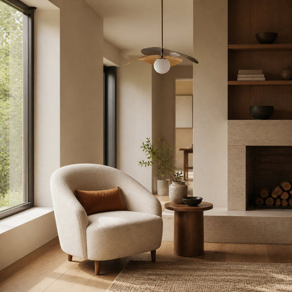 Tynora Pendelleuchte – Modern mit Metallic-Oberflächen und Glas