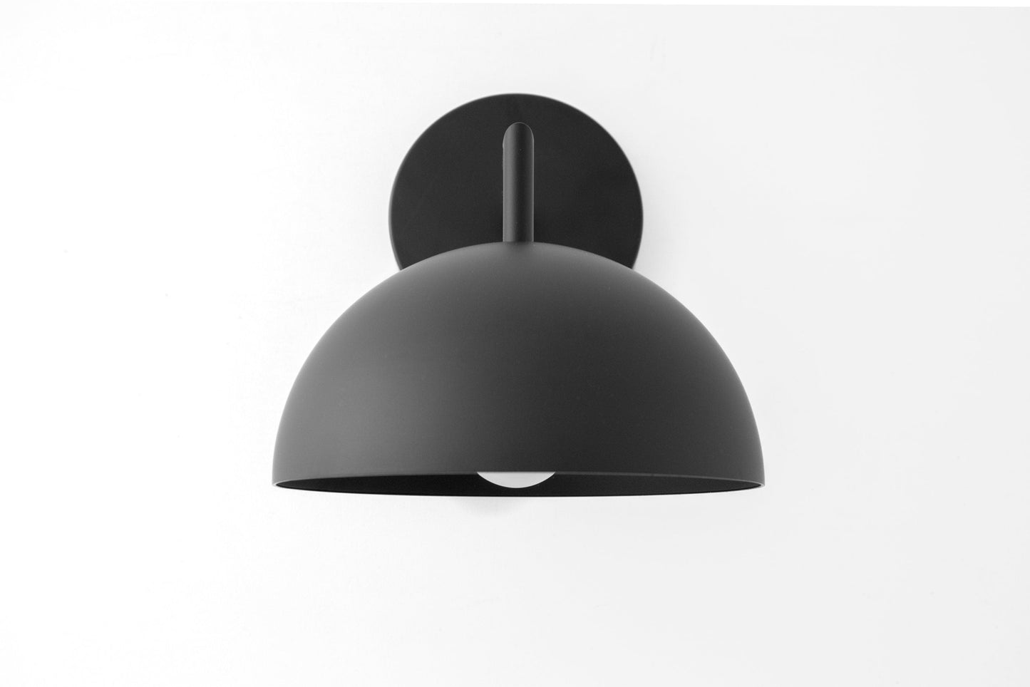 Metio Dome Minimalist Wall Sconce Modern Style for Bedroom & Hallway