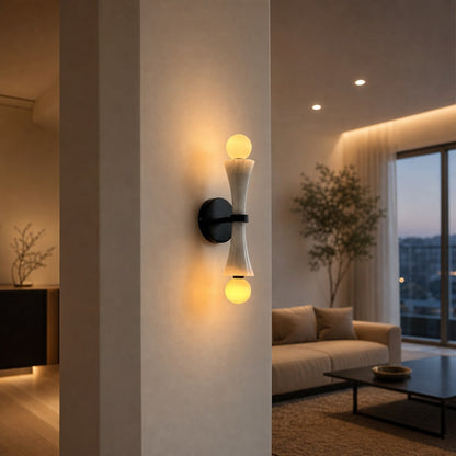 Modern Linear Wall Lamp – Minimalist LED Sconce for Bedroom Living Room Hallway