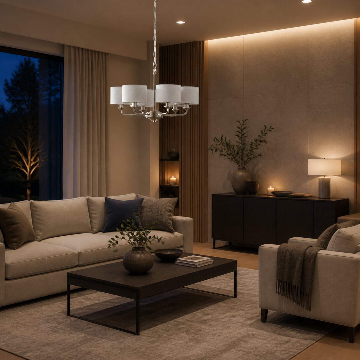 Tela Antique Multi-Arm Chandelier - Elegant Design Chandelier for Home Interiors