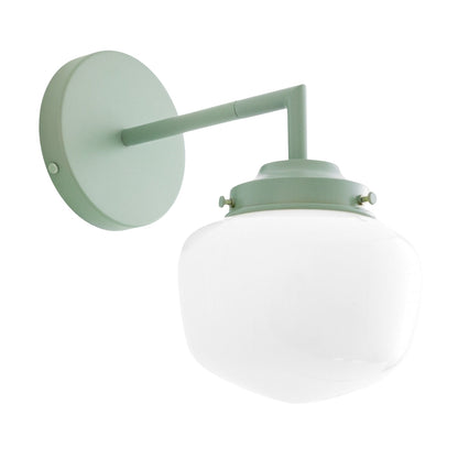 Opalume Glass Vanity Light – Vintage-Inspired Design – Perfect for Bathroom & Powder Room