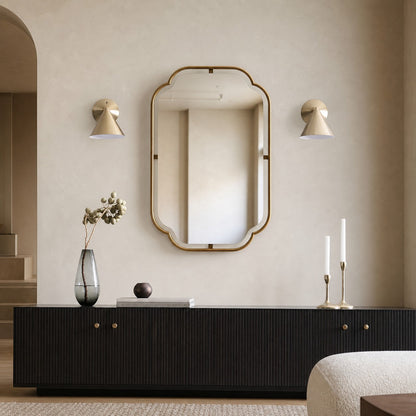 Brivana Wandleuchte – Moderne Metall-Wandlampe für Schlafzimmer & Flur