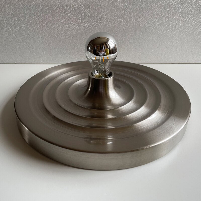 Mid Century Space Age Scheiben Wandleuchte