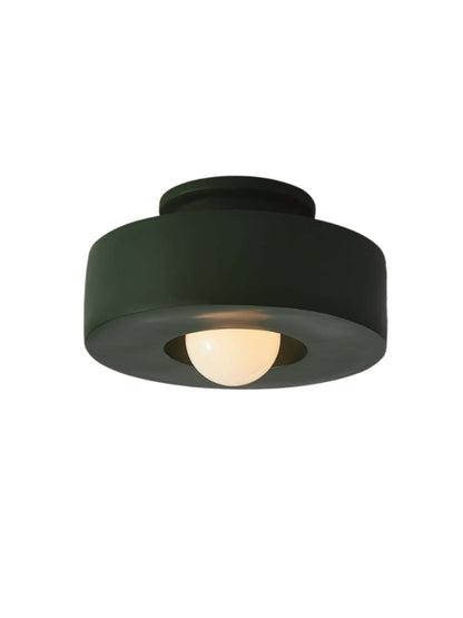 Moderne Nordische Minimalistische Rund Harz Deckenlampe
