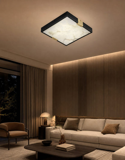 Lucien Alabaster Ceiling Light