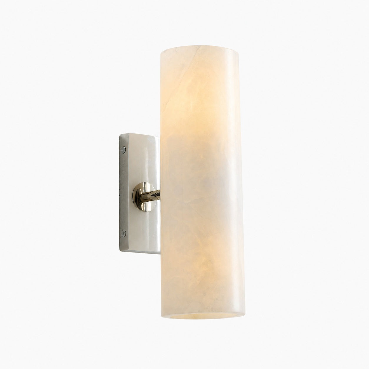 Wolvina Wandleuchte aus natürlichem Marmor mit glatten Metalldetails