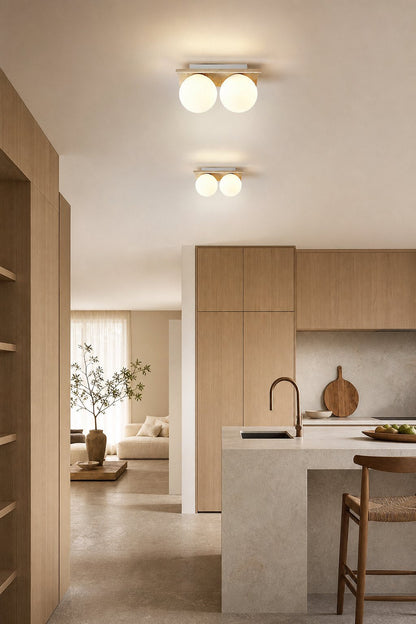 Bianca Globe Ceiling Lamp