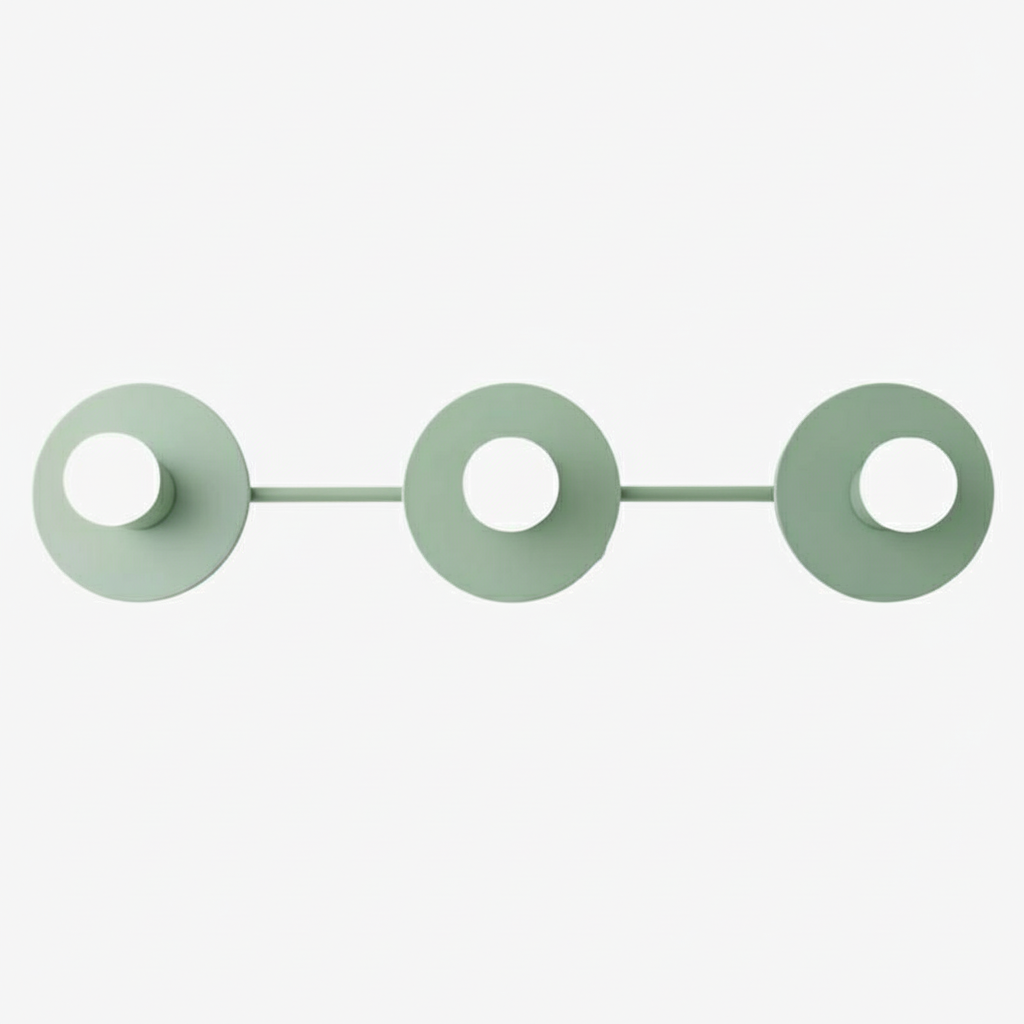 Radiro Globe Modern Spherical Glass Vanity Light – Minimalist 3-Light Fixture for Bathrooms