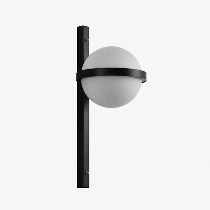 Globe Shade Minimalist Wall Lamp for Indoor and Outdoor Spaces