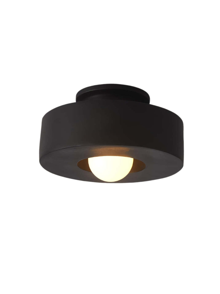Moderne Nordische Minimalistische Rund Harz Deckenlampe