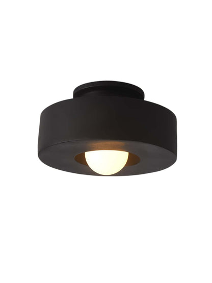 Moderne Nordische Minimalistische Rund Harz Deckenlampe