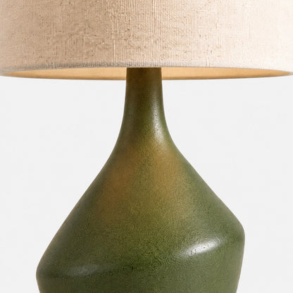 Lumo Modern Asymmetrical Table Lamp - Artistic Ceramic Body Ambient Lighting for Contemporary Home and Office