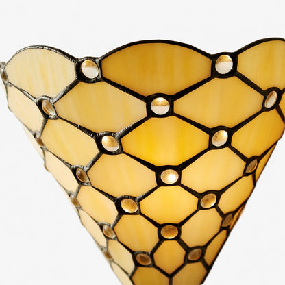 TF Pearl Elegante Glaswandleuchte – Wandleuchte für Wohnzimmer, Schlafzimmer oder Flur