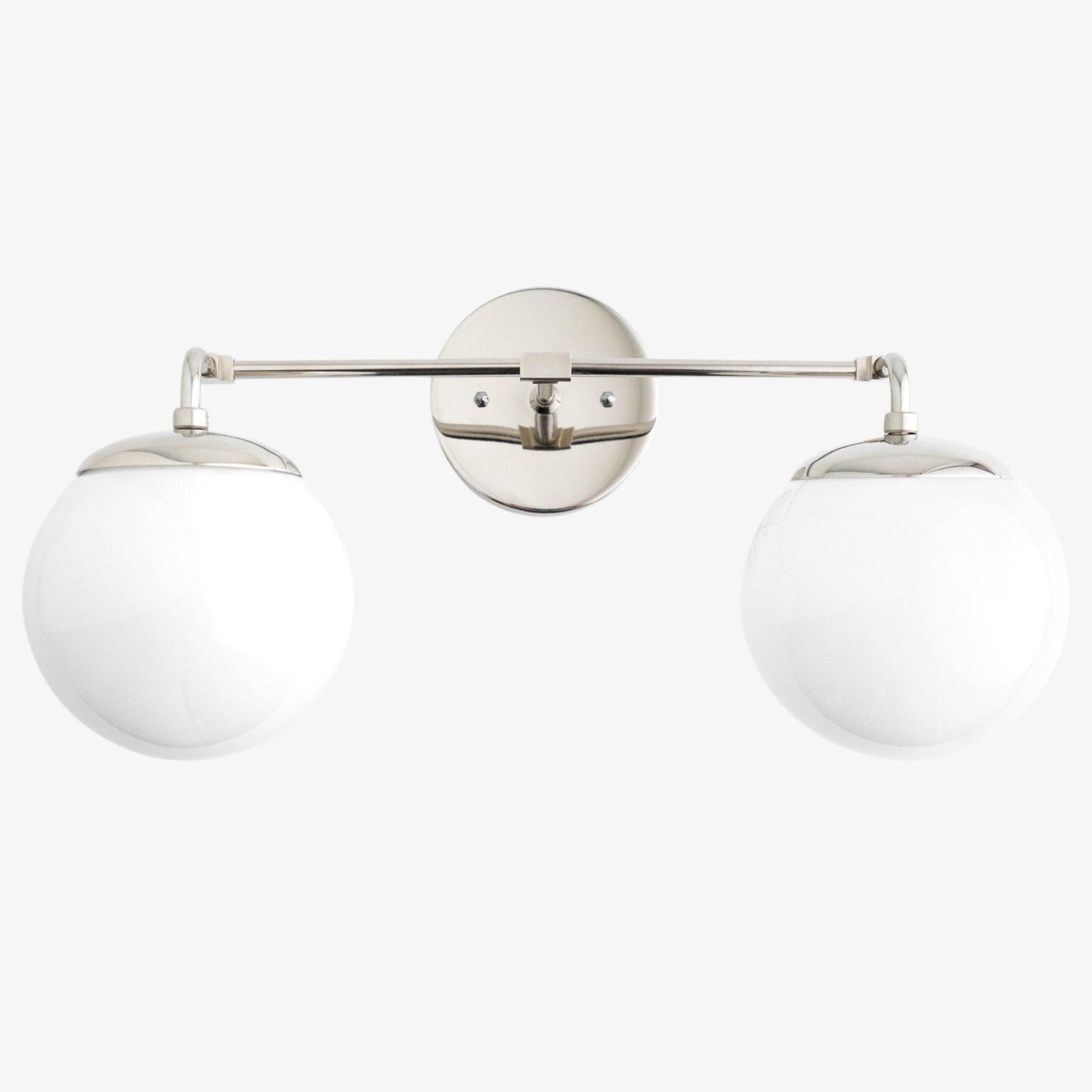 Glorica Glass Wall Sconce - Modern Vintage Vanity Light Fixture