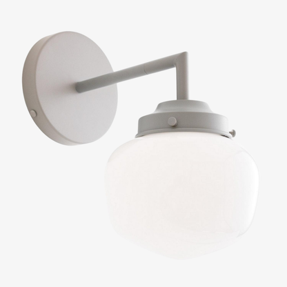 Opalume Glass Vanity Light – Vintage-Inspired Design – Perfect for Bathroom & Powder Room