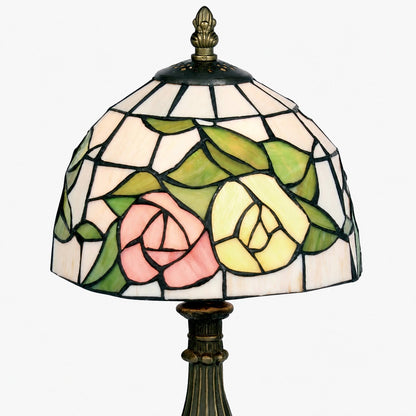 TF Harken Dekorative Juwelen-Tischleuchte - Atemberaubendes Glasdesign, perfekt für Schlafzimmer oder Wohnzimmer