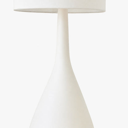 Lumera Organic Modern Ceramic Floor Lamp - Asymmetrical Sculptural Form and Ambient Lighting for Bedroom