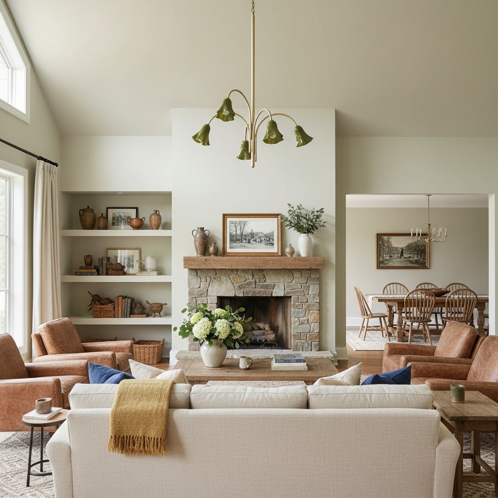 Bellina Sculptural Glass Lily Chandelier – Modern Romantic Pendant Light for High Ceilings