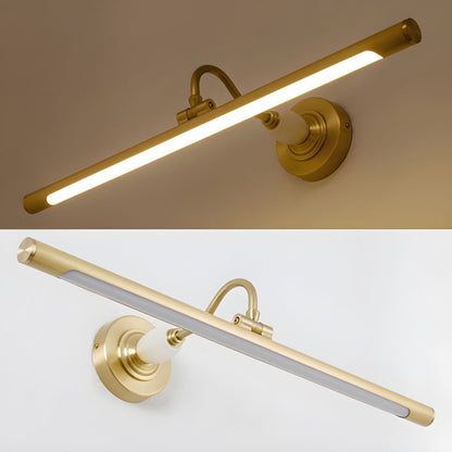 Wandleuchte aus Metall in Bronze-Finish
