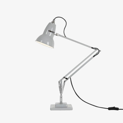 Classic Multicolor Desk Lamp - Adjustable Spring-Arm for Study Room