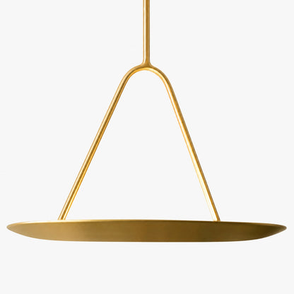 Plara Minimalist Dome Style Hanging Light with Fefined Lines for Home or Commercial Use