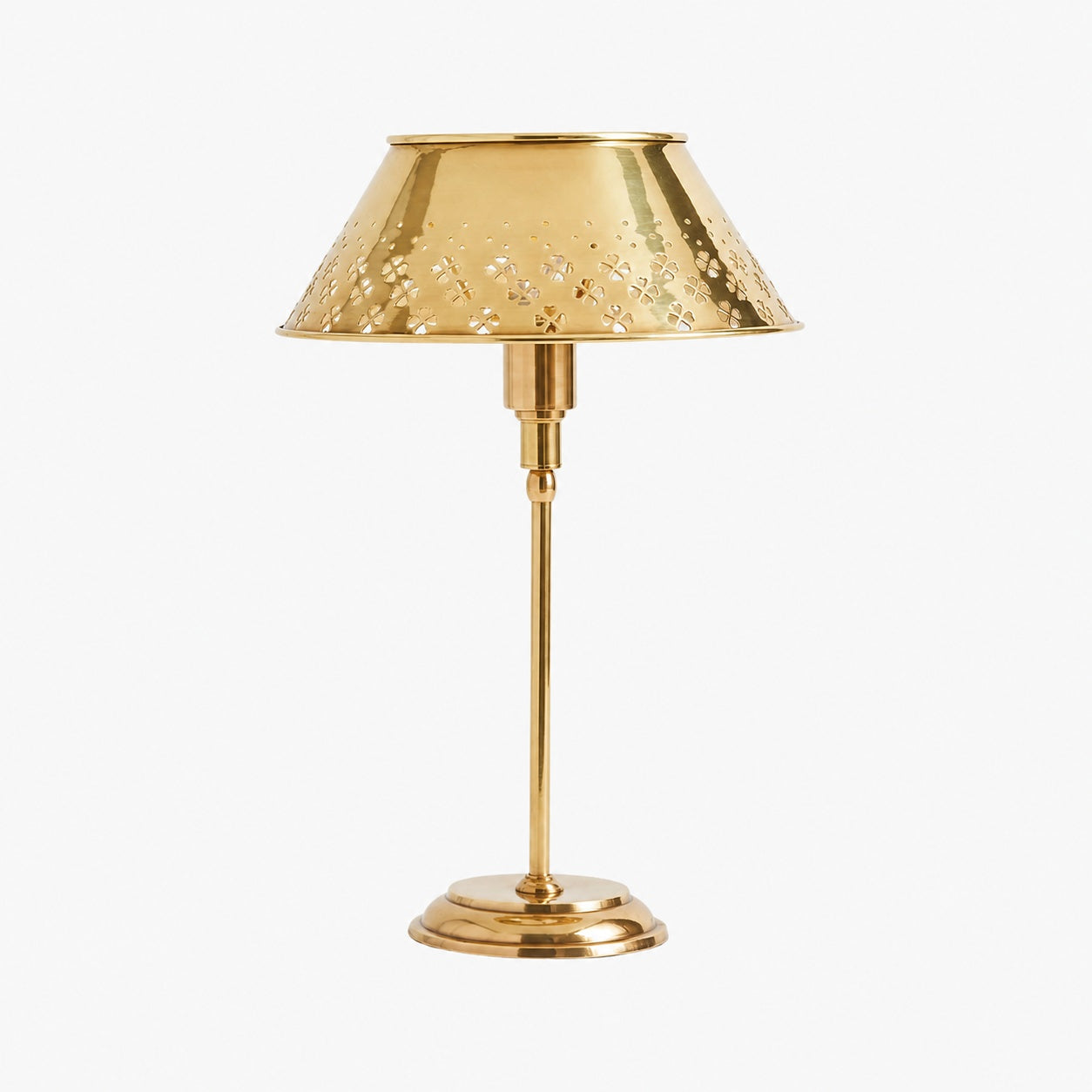 Auriglow Perforierte Blumen-Tischlampe - Space Age inspiziertes Highlight für Wohnzimmer, Schlafzimmer oder Büro