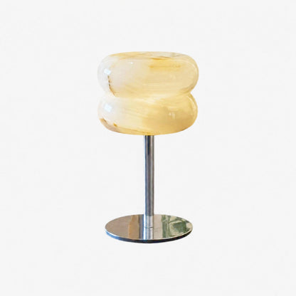 Jade Donut Table Lamp