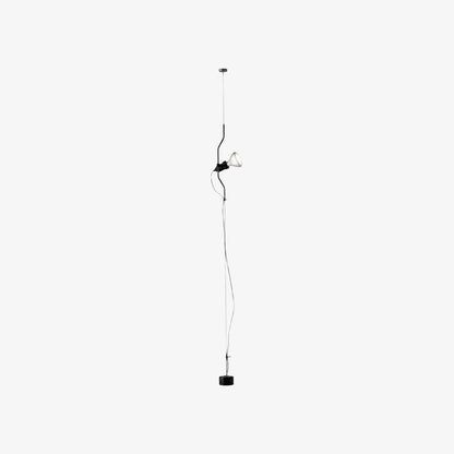 Fluxo Adjustable Multi Head Ceiling Lamp – Minimalist Linear Floor Lamp for Living Room or Dining Area N37