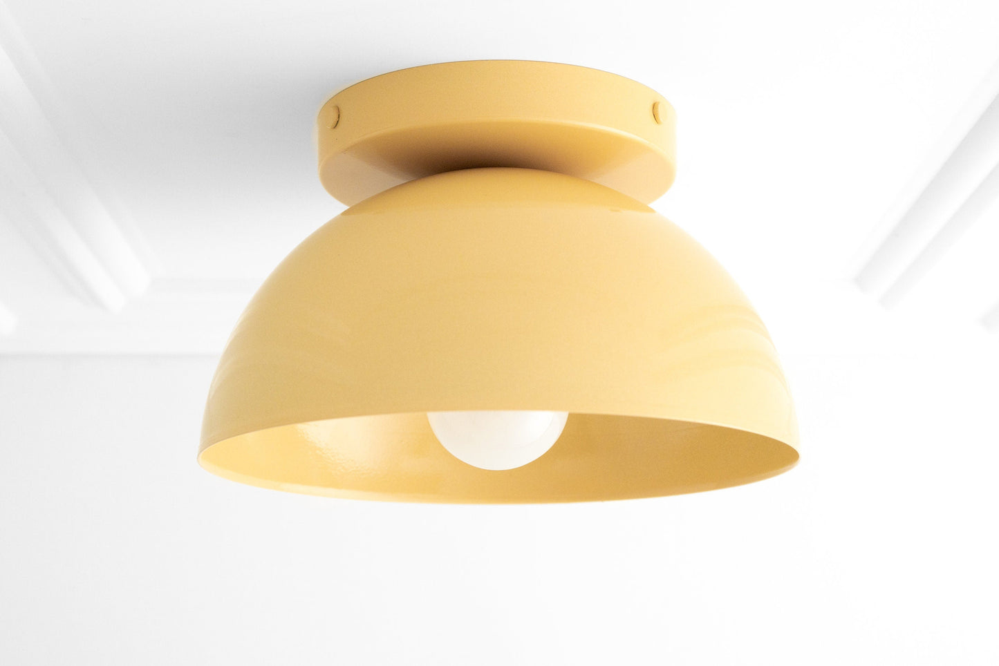 Metio Dome Minimalist Ceiling Light Modern Design for Bedrooms & Hallways