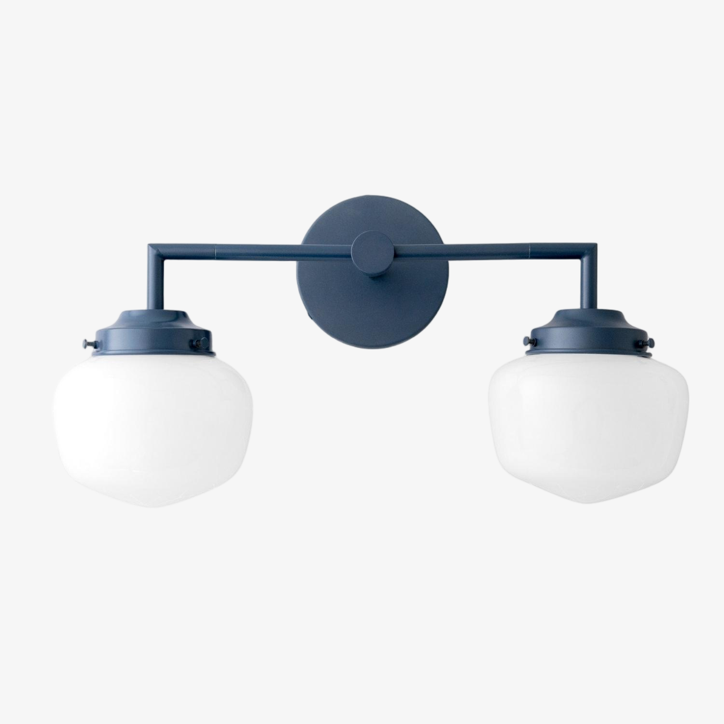 Opalume Glass Vanity Light – Vintage-Inspired Design – Perfect for Bathroom & Powder Room