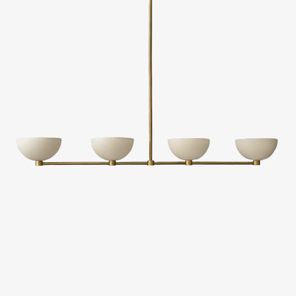 Metio Dome  Elegant Chandelier Light - Decorative Ceiling Fixture for Home