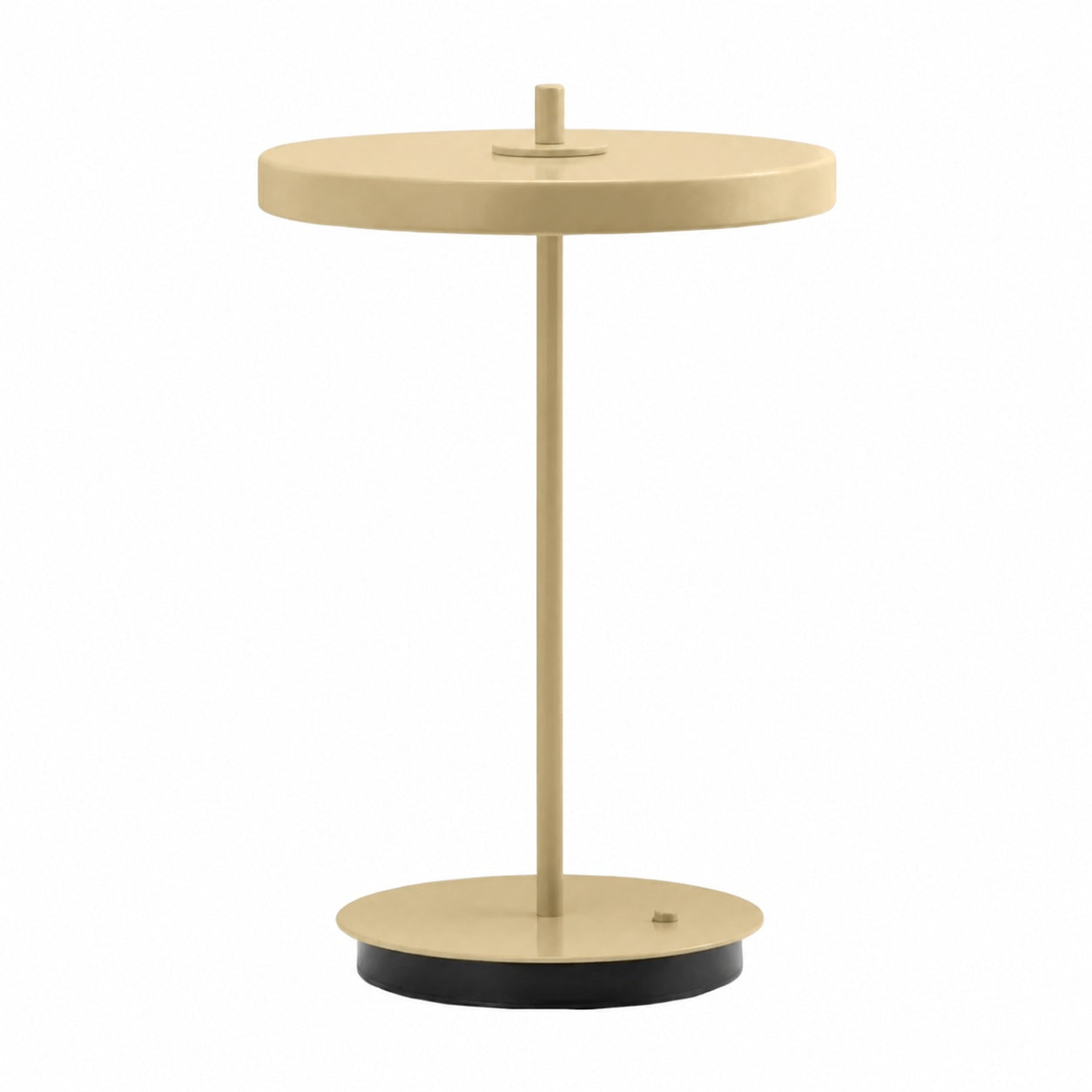 Astris Modern Minimalist Metal Table Lamp Soft LED Illumination for Living Room and Office