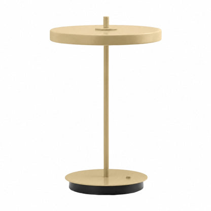 Astris Modern Minimalist Metal Table Lamp Soft LED Illumination for Living Room and Office