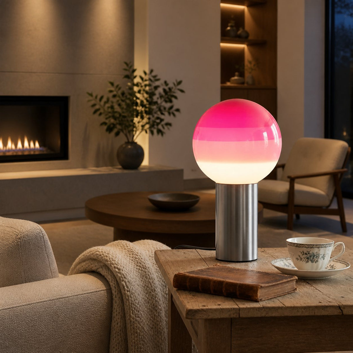 Tintelle Contemporary Table Lamp – Elegant Silhouette for Home Use