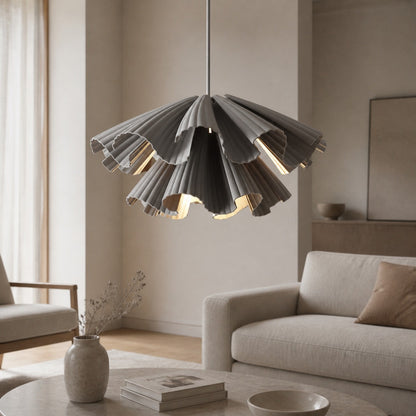 Elora Plastic Pendant Lamp – Lightweight Modern Design for Bedrooms or Living Rooms