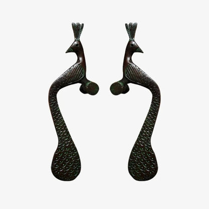 Handcrafted Brass Animal Door Handles 29