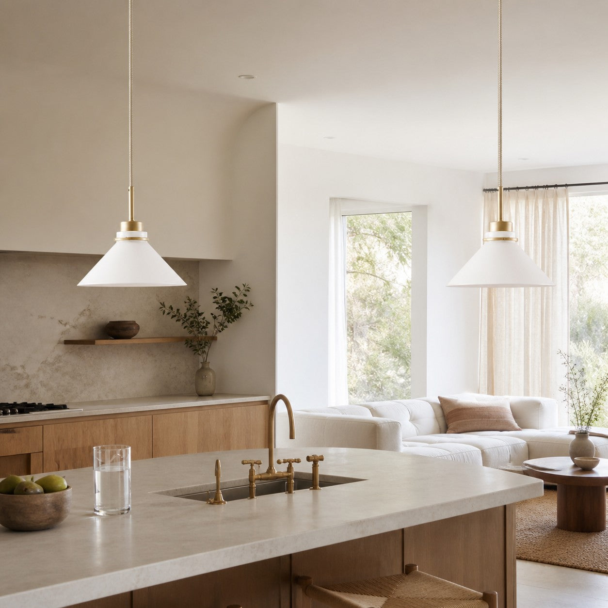 Aurenza Pendant – Minimalist Farmhouse Pendant Lamp for Modern Interiors
