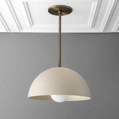 Metio Dome Neutral Dome Pendelleuchte – Moderne Akzentbeleuchtung aus Metall