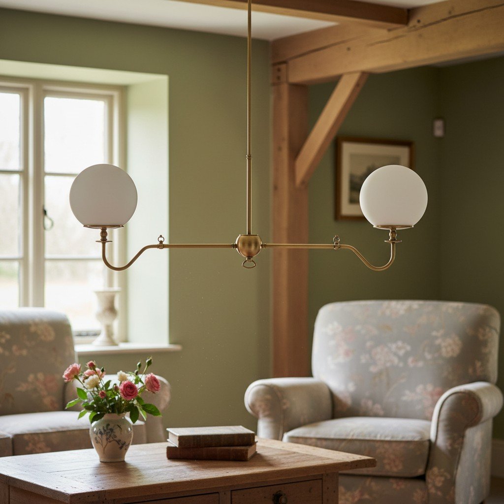 Glorica Glass Brass Chandelier Lighting - Contemporary Glass Multi-Light Hanging Fixture