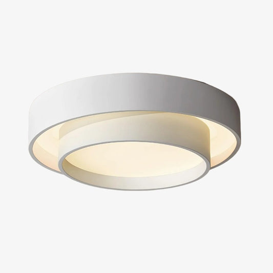 Duomel Round LED Ceiling Fixture - Minimalist Ceiling Lamp for Dining Room N26