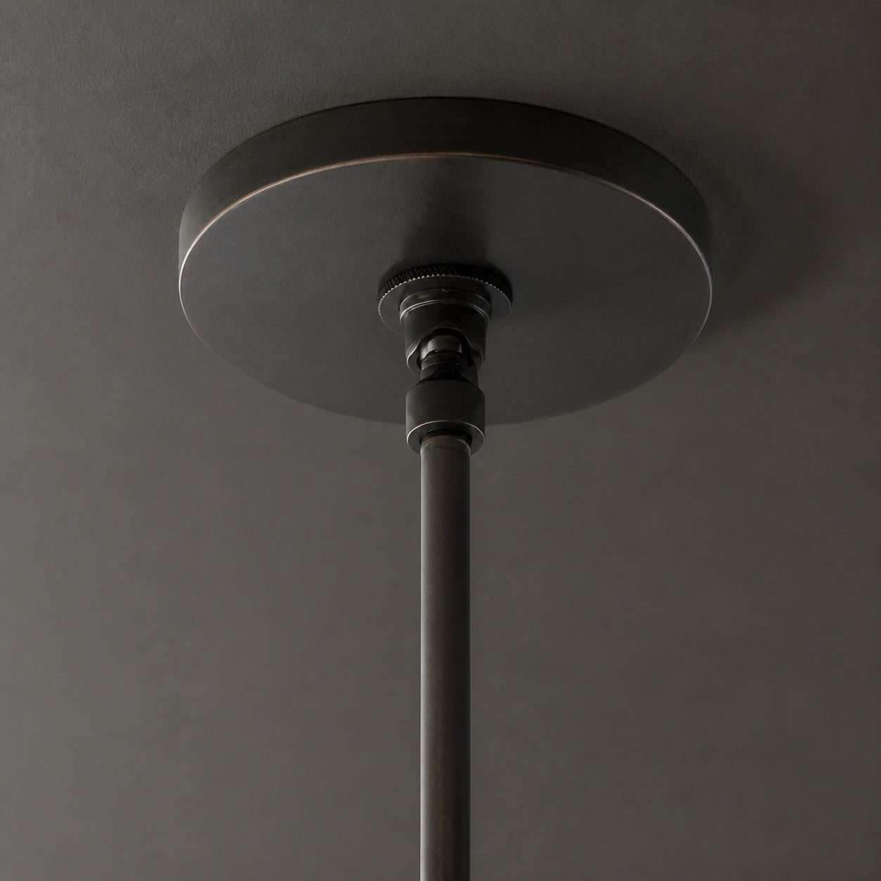 Hand Carved Alabaster Cylinder Pendant Light