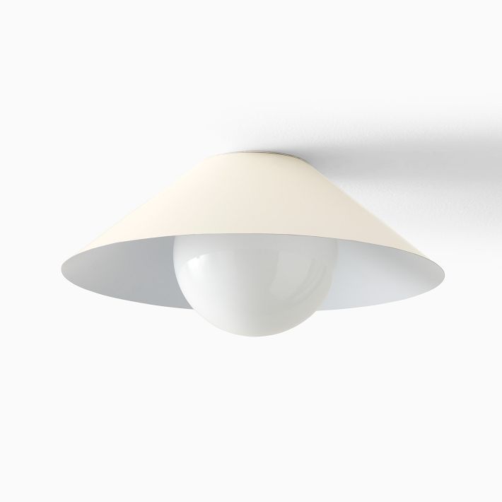 Brivana Semi-Flush Ceiling Light – Minimalist Design for Bedrooms & Living Rooms