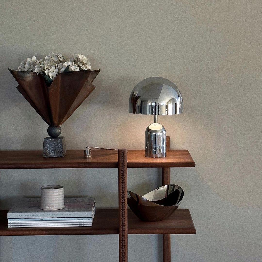 Bell Domed Table Lamp – Modern Minimalist Light for Bedroom & Reading Nooks