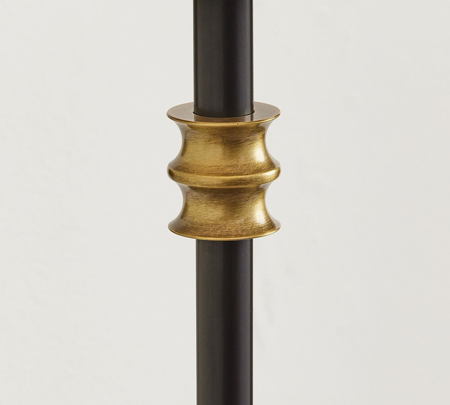 Calin Vintage Inspired Metal Wall Light with Soft Linen Shade - Elegant Accent Lighting for Any Space