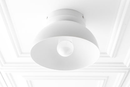Metio Dome Minimalist Ceiling Light Modern Design for Bedrooms & Hallways